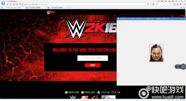 WWE2K16自定义贴图上传教程_自定义贴图上传流程攻略